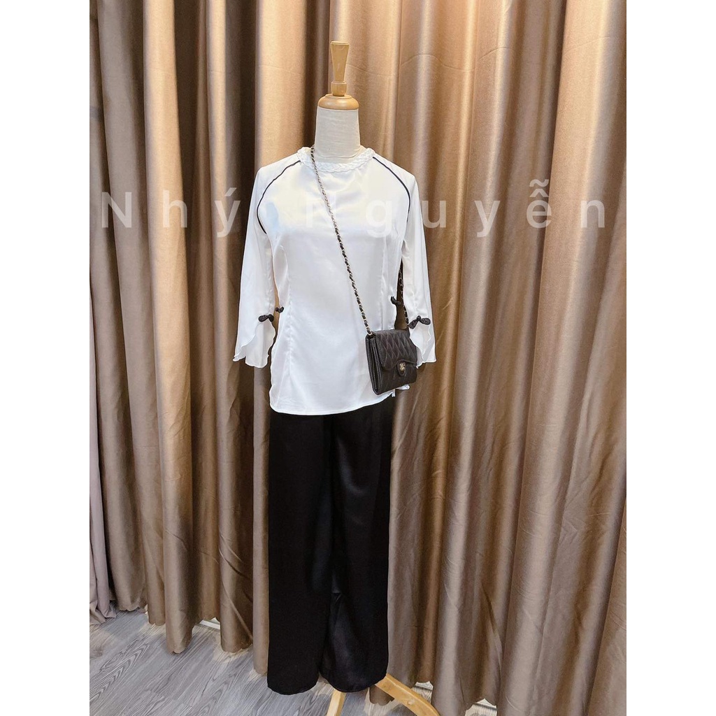 Đồ Lam Đi Chùa Vải Lụa Cao Cấp