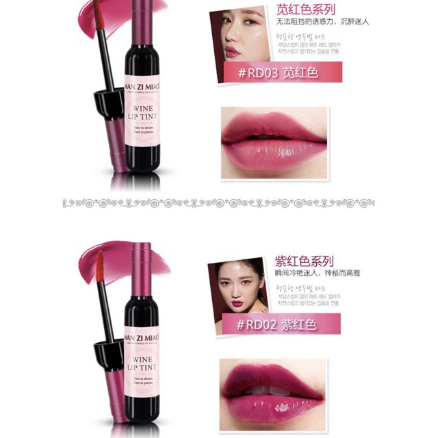Son Chai Rượu Manzimao Wine Lip Tint 7g HY8 | BigBuy360 - bigbuy360.vn
