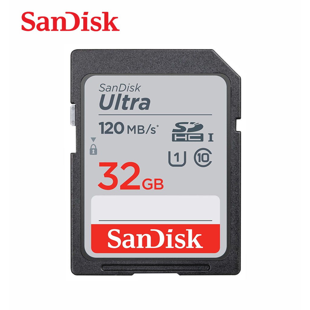 Thẻ Nhớ Máy Ảnh SDHC SanDisk Ultra 32GB 120MB/s - SDSDUN4-032G-GN6IN - Hàng Phân Phối Chính Hãng | BigBuy360 - bigbuy360.vn