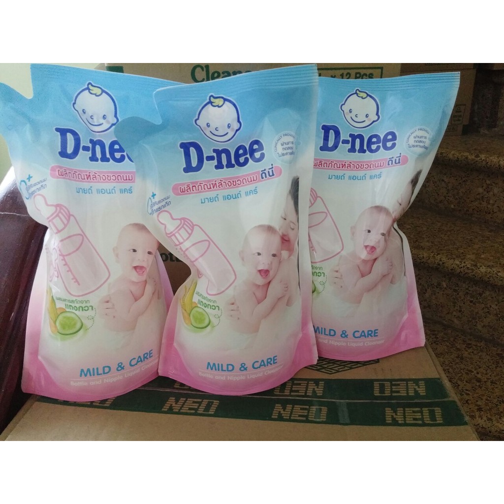 Nước rửa bình sữa DNEE Mild &amp;Care 600ML