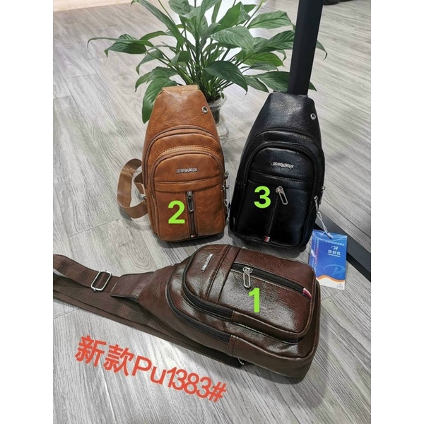 Túi Đeo Chéo Nam , Túi Đeo Nghực Nam Da Trơn