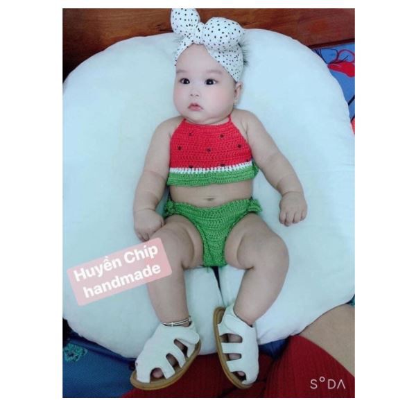 Bikini cực yêu cho bé của bạn(ko gồm giày và băng đô)