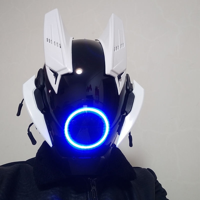 Cyberpunk mặt nạ cosplay đạo cụ nhập vai