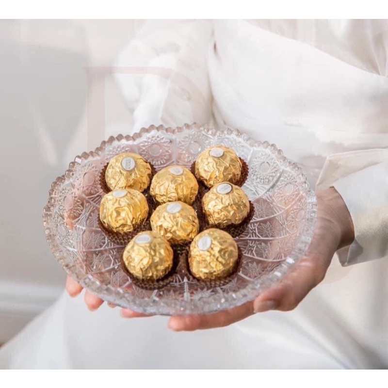 ĐĨA PHA LÊ BOHEMIA 19cm