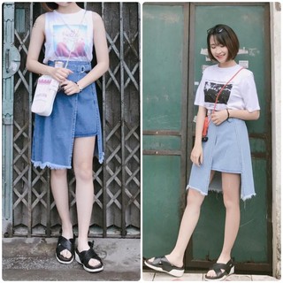 (( chân váy bò hàng xịn quảng châu))
