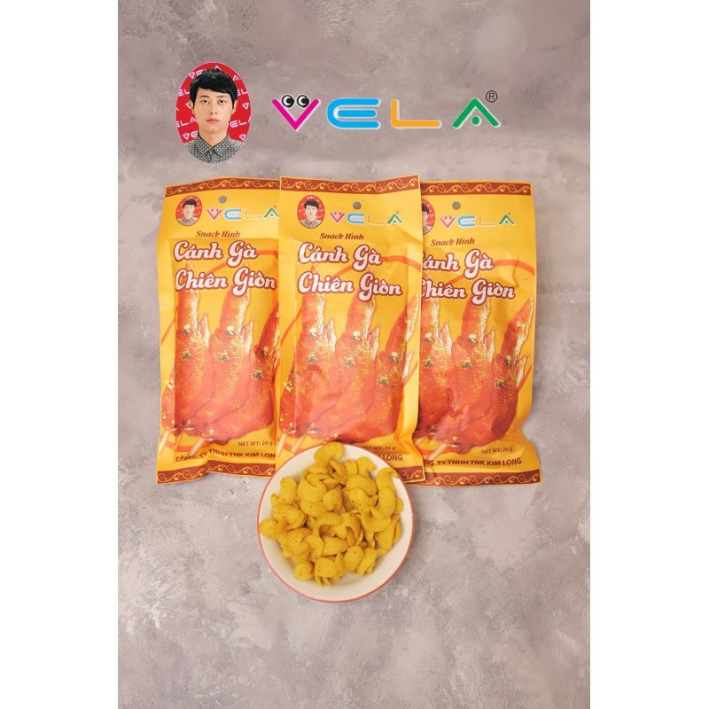 [Snack COMBO 10 gói] Bim Bim Cánh Gà Chiên Giòn Snack hình cánh gà chiên giòn