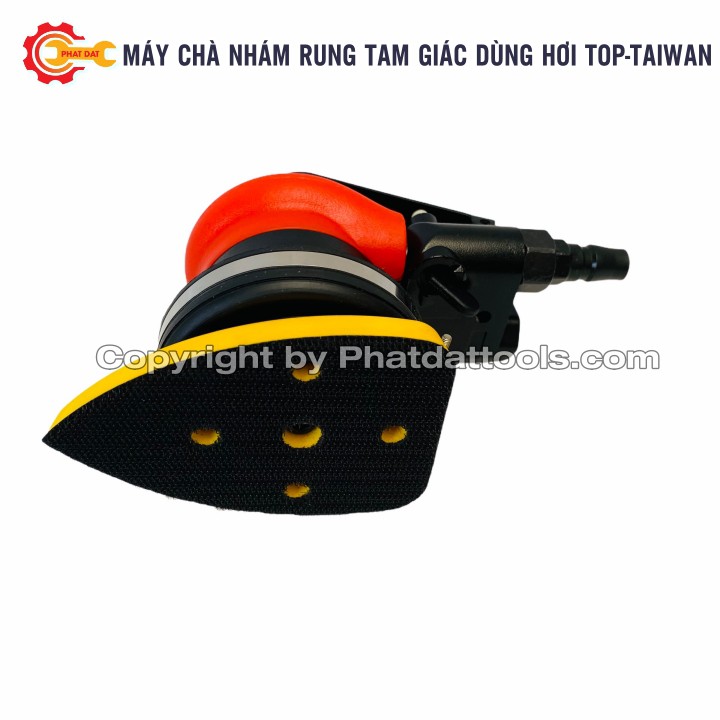 Máy chà nhám rung tam giác dùng hơi TOP-Mặt chà tam giác-Made in Taiwan-Bảo hành 6 tháng