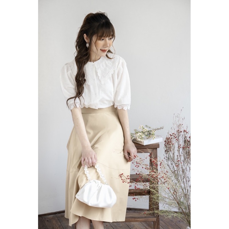 [Mã WASKT304 giảm 15% tối đa 30K đơn 99K] Sơ mi cổ ren bản to | BigBuy360 - bigbuy360.vn