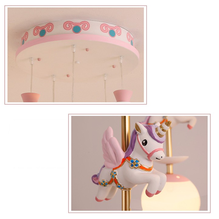 Đèn trần phòng ngủ, đèn thả trần ngộ nghĩnh xinh xắn cho bé PH-D007