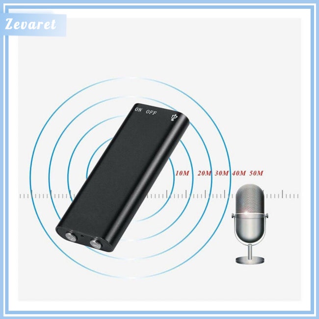 Máy Ghi Âm Mini Zevaret 96 Tiếng 8GB