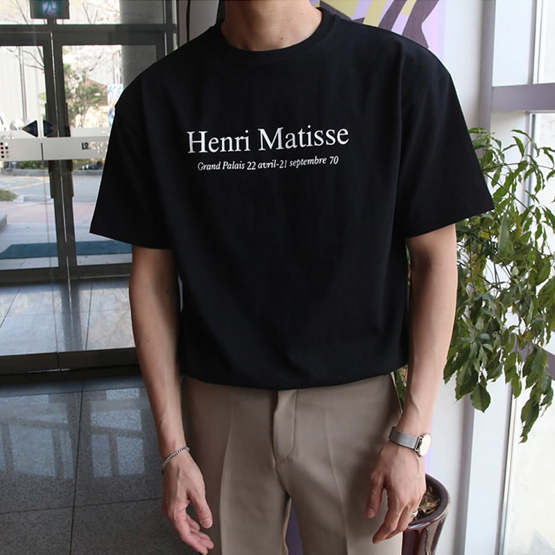 Áo phông nữ nam unisex tay lỡ thun form rộng teen cổ tròn oversize cotton HENRI giá rẻ màu đen trắng tee pull freesize