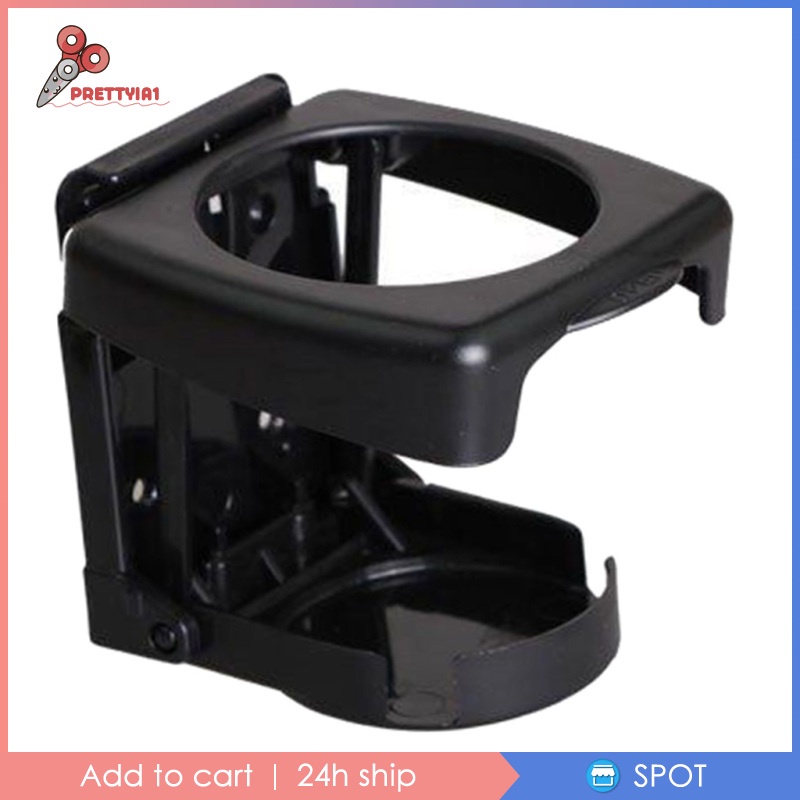 【Hàng sẵn sàng】Giá để ly/cốc/chai uống nước bằng nhựa cứng gấp được gắn trong xe hơi/xe tải | BigBuy360 - bigbuy360.vn