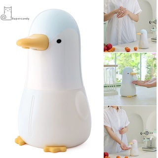 Automatic Soap Dispenser Penguin Shaped Infrared Sensor Control Foam Pump Non Touch Mousse Foam Dispenser 400ml for Home