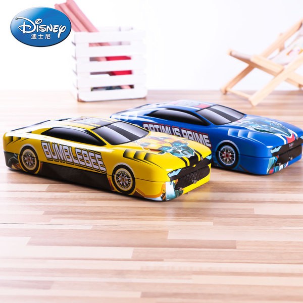 Hộp Bút Ba Tầng Hình Xe Hơi Biến Hình Bumblebee Optimus Prim Elementm Đa Năng Sáng Tạo Dành Cho Học Sinh Tiểu Học Nam Nữ