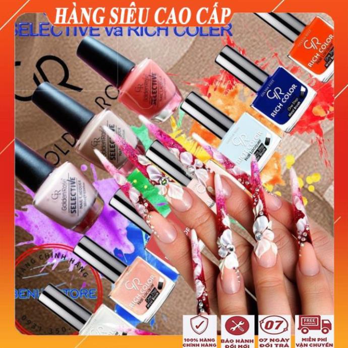 [ FreeShip - CHÍNH HÃNG CAO CẤP ] Sơn móng tay đẹp siêu bóng mịn/ Màu sơn móng chân đẹp chính hãng golden rose