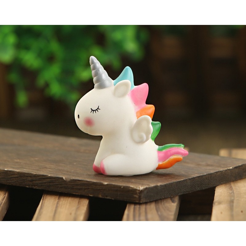 Ngựa, kì lân PONY ngồi trang trí bánh kem, bánh sinh nhật - Pepper26 Shop