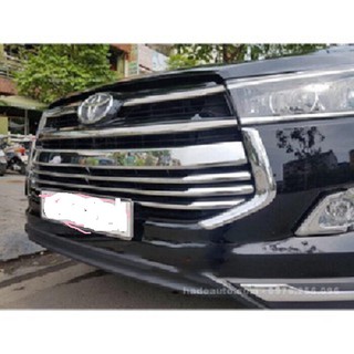 Bộ ốp mặt calang 10 chi tiết xe toyota innova 2017-2022