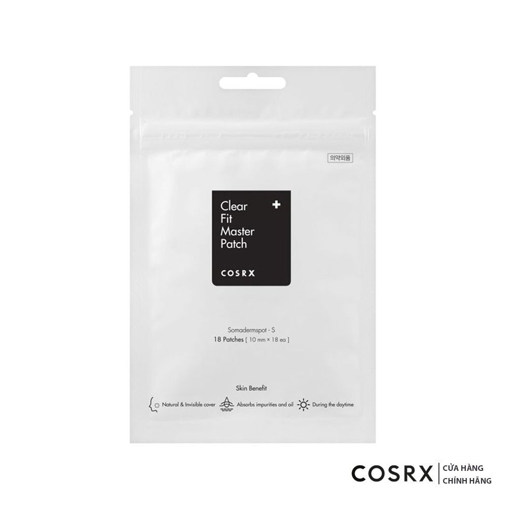 Miếng Dán Mụn Cosrx Clear Fit Master Patch 18 Miếng