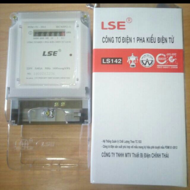 Combo 6 công tơ điện 1 pha điện tử LS142