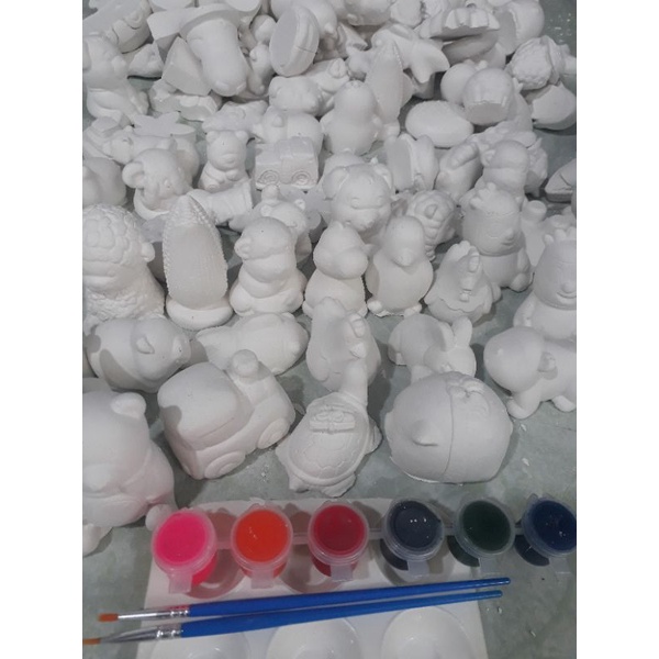 [ NHAT11 Giảm 10% ] 100 tượng tô  5 cm đủ mẫu (không kèm màu)