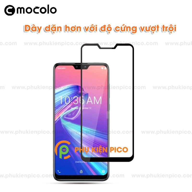 Cường lực Zenfone Max M2 - Cường lực Asus Zenfone Max M2 full tràn viền chính hãng Mocolo