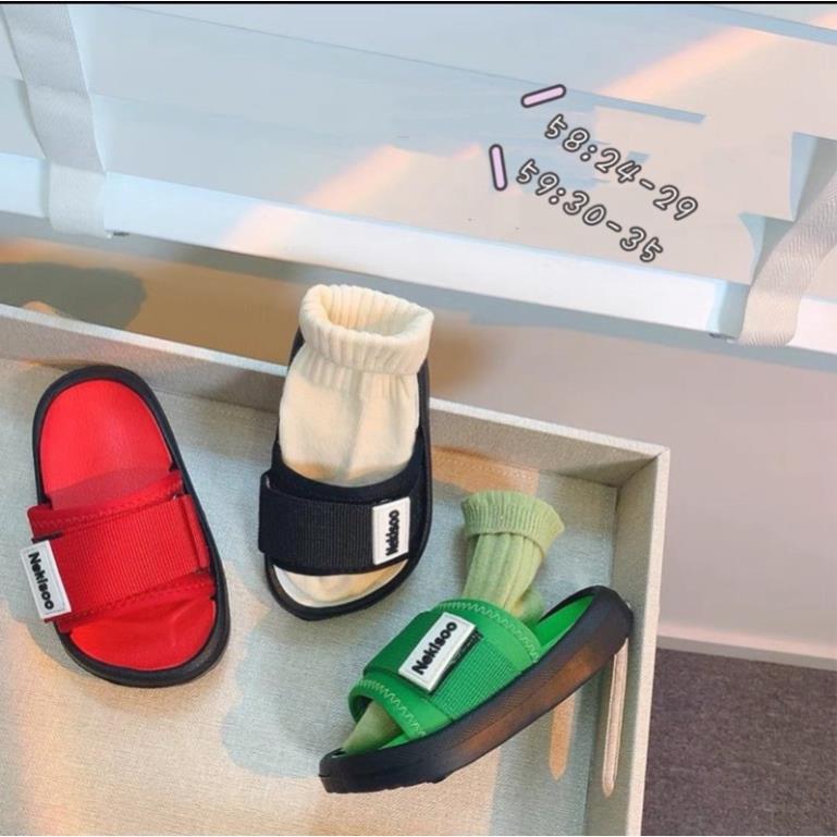 [FREE SHIP] Dép Lê Siêu Nhẹ- Dép quai ngang siêu mềm êm chân có chống trơn cho bé