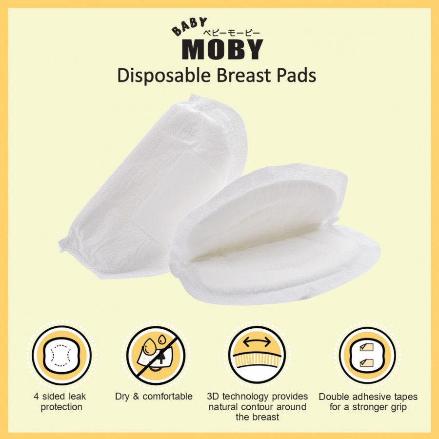 Miếng lót thấm sữa MOBY ( 60 miếng/bịch)