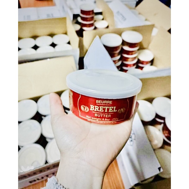 BƠ ĐỒNG TIỀN BRETEL 250g của pháp