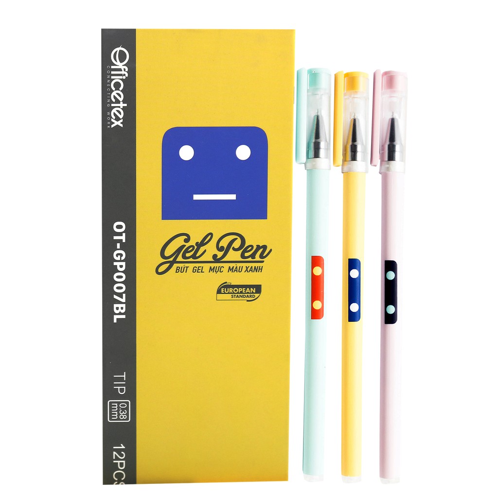 Bút Gel Officetex OT-GP007BL 0.38mm