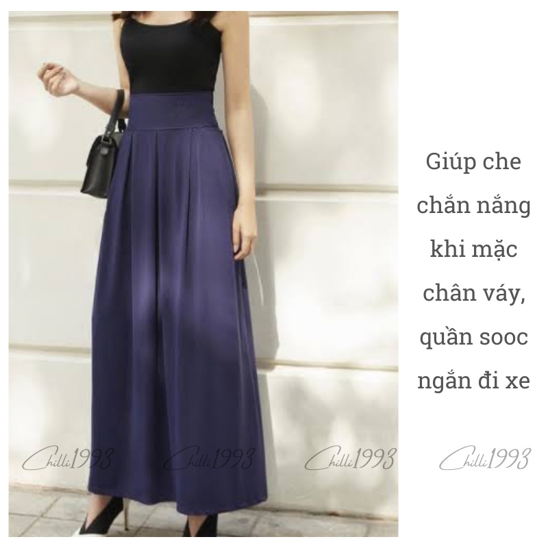 Quây Chống Nắng / Chân Váy Chống Nắng Có Túi, Dán Eo Chất Liệu Thông Hơi Làm Mát