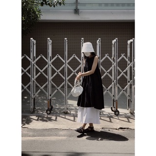 Đầm tầng muslin