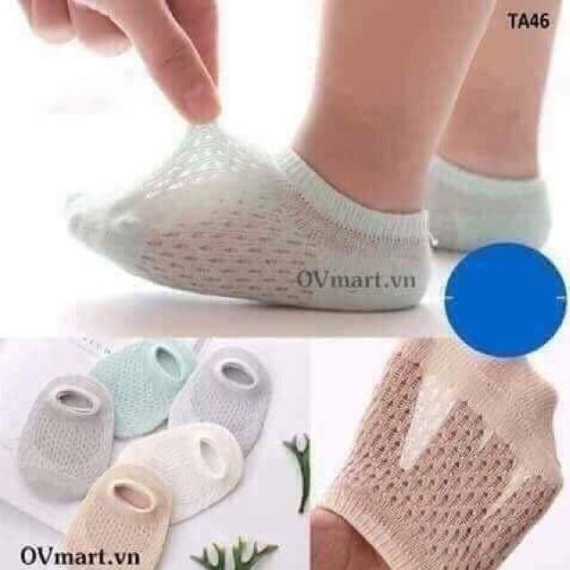 Set 5 Đôi Tất Thông Hơi Cho Bé Hàng Loại 1 (Túi Zíp).,.