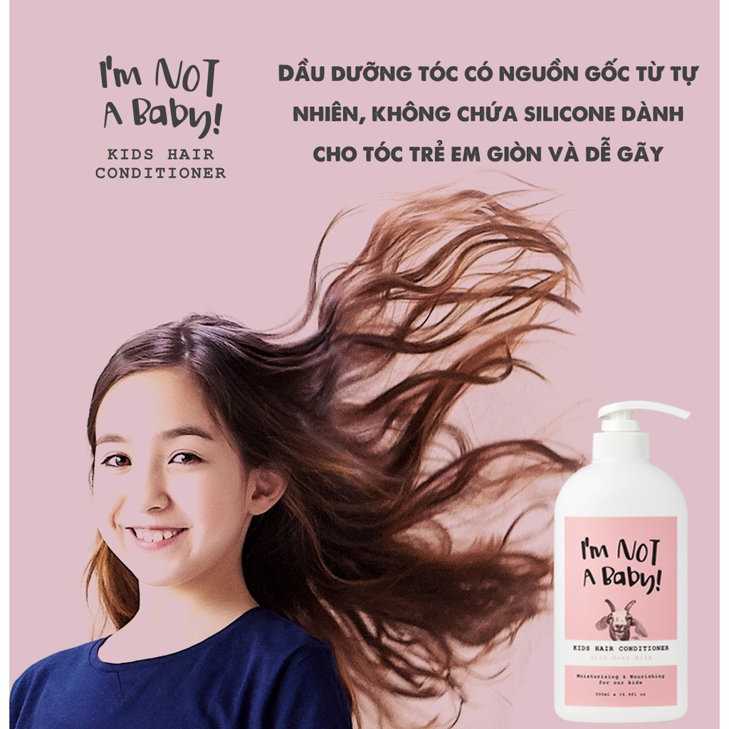 Dầu Xả Tóc Cho Bé - GOAT MILK KIDS HAIR CONDITIONER_Mỹ phẩm Hàn Quốc chính hãng