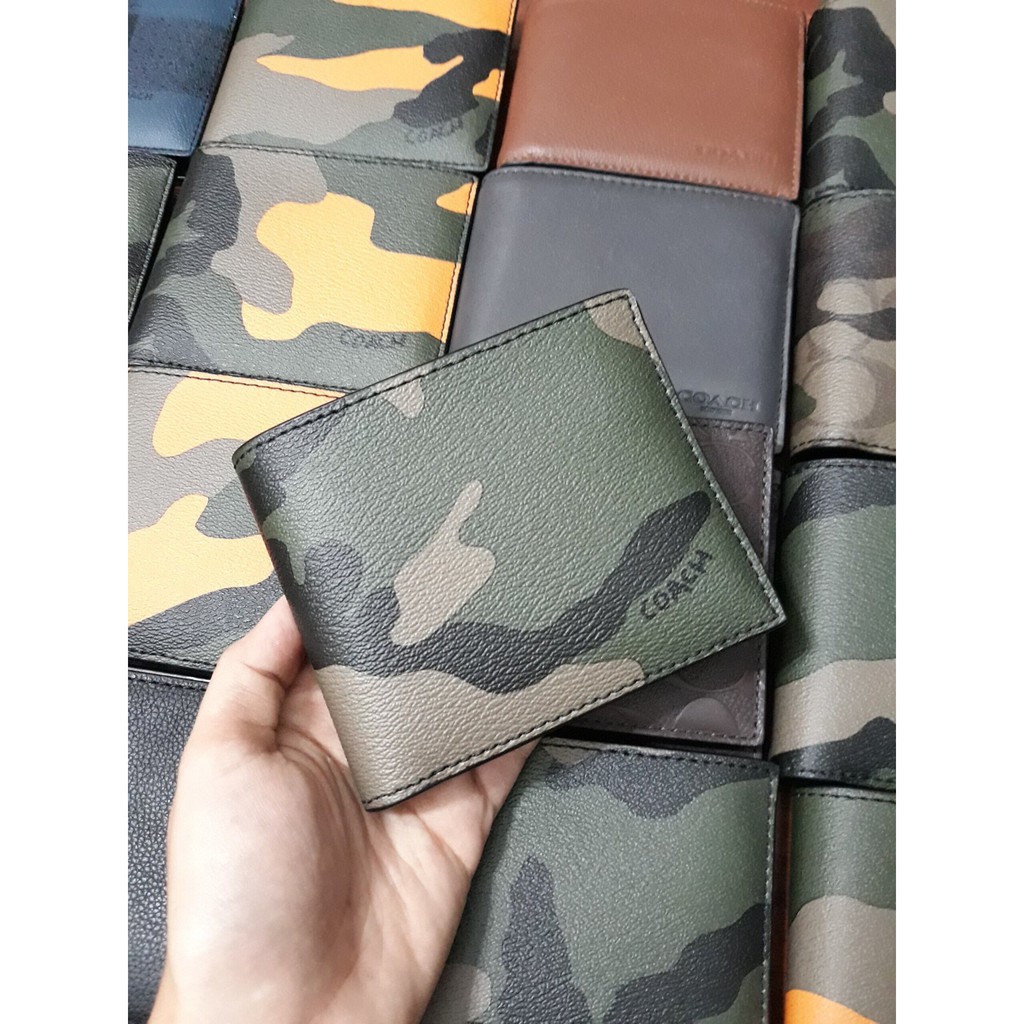 Ví Coach Men Camo F87192 chính hãng