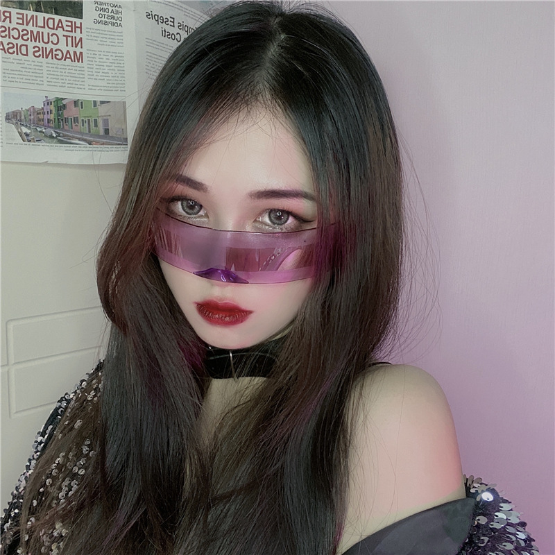 Kính mát gọng chữ nhật thời trang hiphop cho nam và nữ