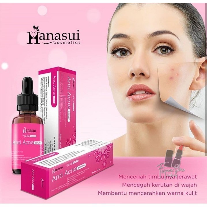 (hàng Mới Về) Serum Vitamin C + Collagen Bpom Trị Mụn Làm Trắng Da Hanasui