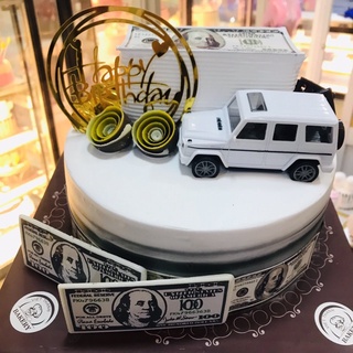 Ô tô trang trí bánh kem, bánh sinh nhật, đồ chơi cho bé