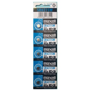 Pin đồng hồ sr621sw / 364 maxell 1.55v / 1 vỉ gồm 5 viên