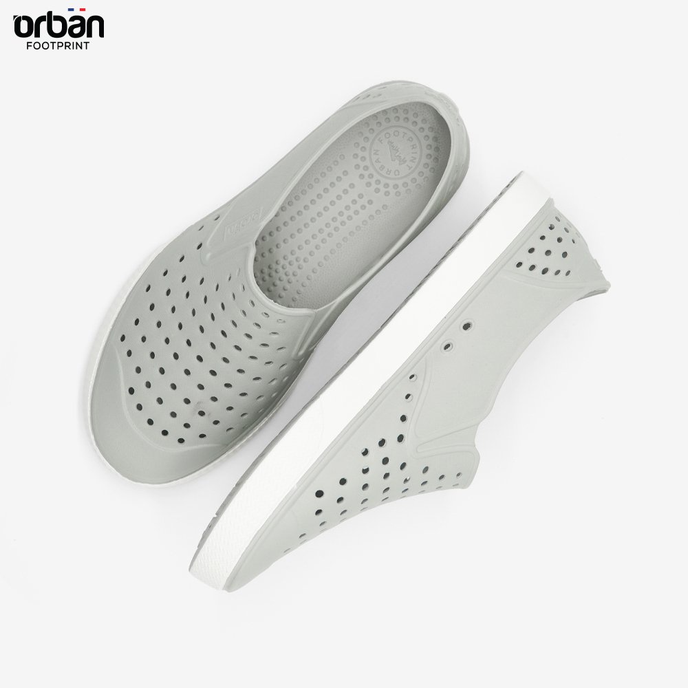 Giày Đi mưa urBan 2k21 Xanh hoa văn Thoáng mát êm mềm không mùi hôi BB038