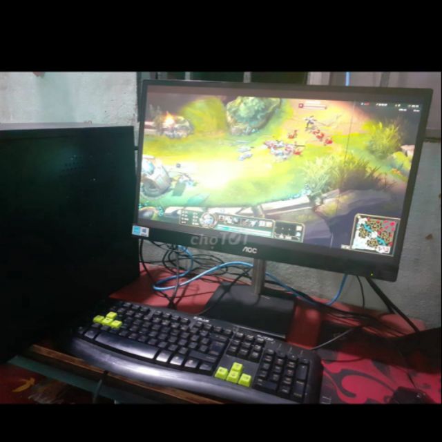 Bộ máy tính màn hình 22in fun viền core i3 ram 8g card rời 2g chiến game giá rẻ