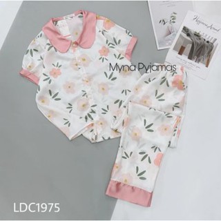 Đồ bộ ngủ lụa Satin mềm mại - Pyjama cao cấp