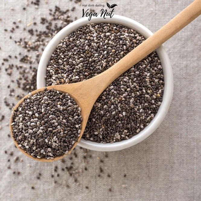 Hạt Chia Đen ÚC BLACK BAG/ Hạt Chia Seeds Organic Hữu Cơ Giảm Cân/ Ăn Kiêng (Hàng Chuẩn) 500Gr