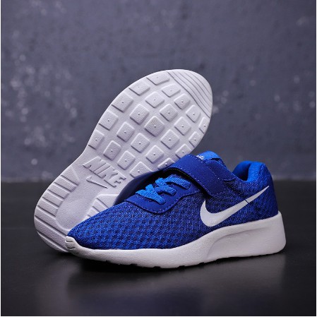 Giày Thể Thao Nike Màu Trắng / Đen / Xanh Dương / Đỏ Size 26-35 Cho Bé