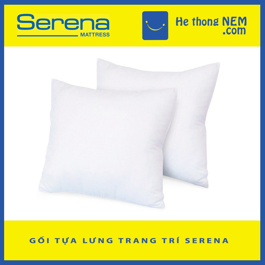 Ruột Gối Vuông 45 Tựa Lưng Giường Sofa SERENA Cao Cấp - Ruột Gối Vuông 45x45 Tựa Lưng Trang Trí Văn Phòng - Hệ Thống Nệm