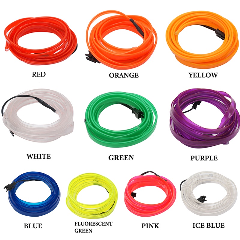 Dây Đèn led 2 Trong 1 3 Trong 1 4 Trong 1 Trang Trí Nội Thất Xe Ô Tô