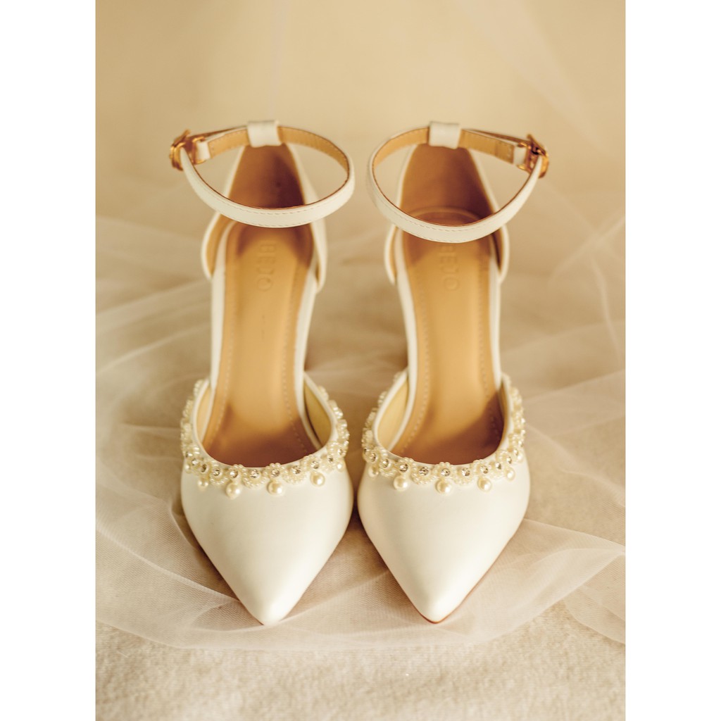 GIÀY CƯỚI - GIÀY CÔ DÂU BEJO H78 XOÀN NGỌC - WEDDING SHOES