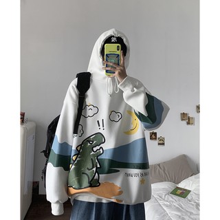 Áo Hoodie khủng long thun nỉ binz - HD66