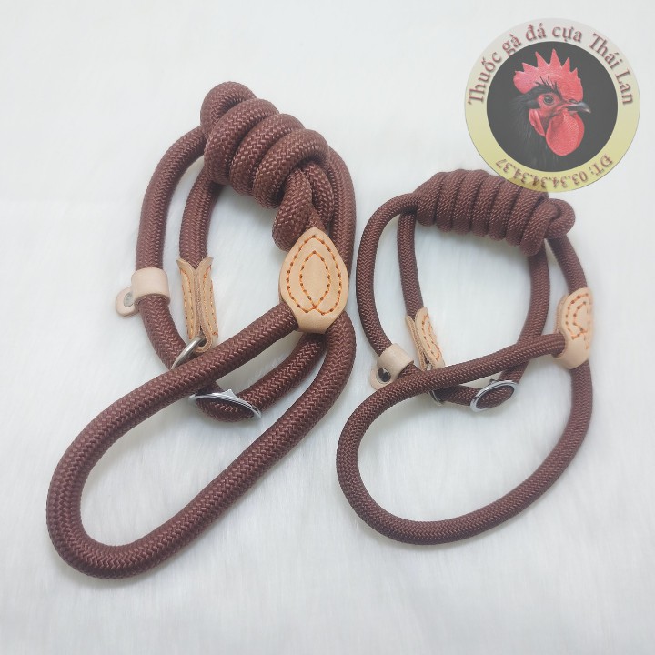 Dây xích và vòng cổ dành cho chó trung và lớn  1 dây dài 1 mét 2