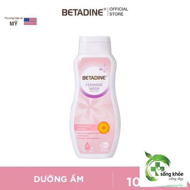 DUNG DỊCH VỆ SINH BETADINE FEMININE WASH