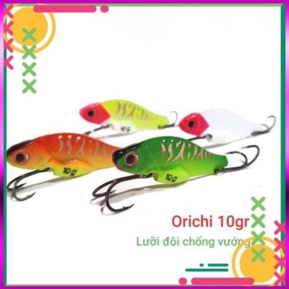 ⭐  alo xả giá rẻ Cá sắt Orichi - lưỡi đôi - chống vướng 10gr